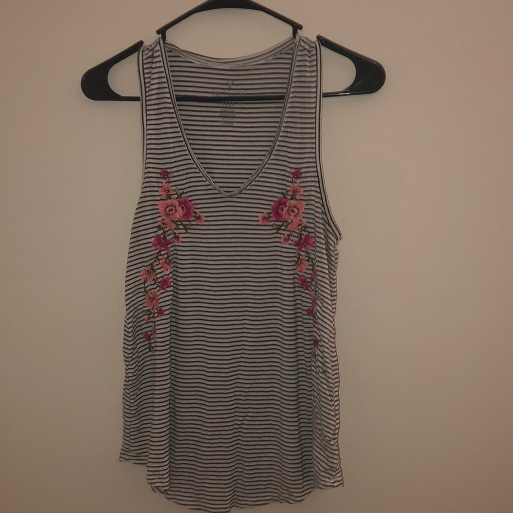 V neck tank top